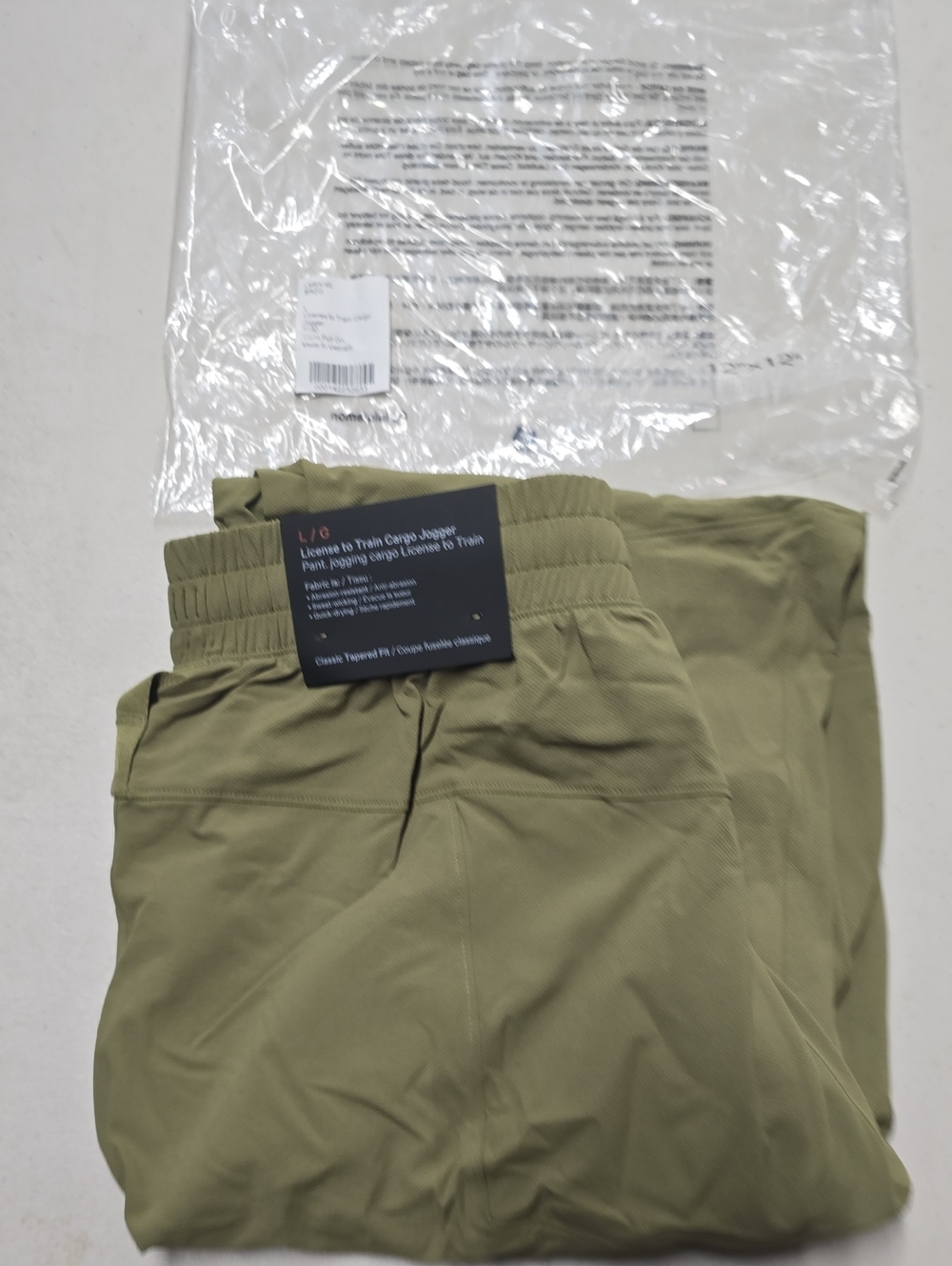 Lululemon License To Train Cargo Jogger